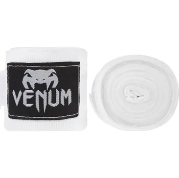 Bandáž na box a MMA Boxerské bandáže Venum KONTACT BOXING HANDWRAPS 2,5 M UNI Bílá, Černá