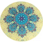 Jogamatka SHARP SHAPE ROUND YOGA MAT GOA UNI Žlutá, Tyrkysová, Mix