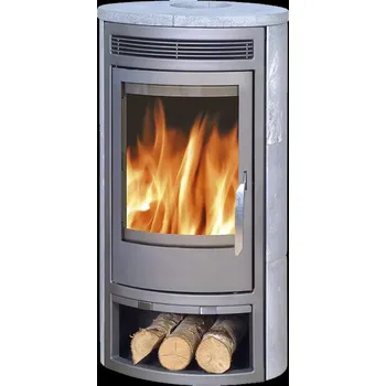 Krbová kamna ABX krbová kamna Arktis 4655-4-II šedý korpus, opláštění mastek, včetně horní desky