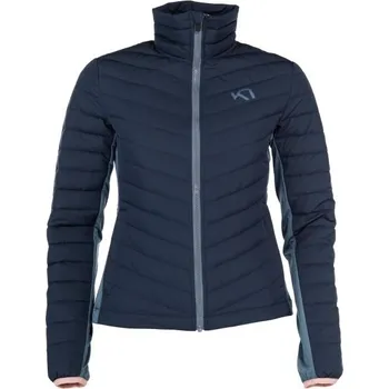 Dámská péřová izolační bunda KARI TRAA EVA XS Tmavě modrá, Modrá