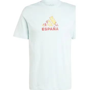 Pánské tričko Pánské Tričko ADIDAS ESP FAN G T IY6061 – Tyrkysová S