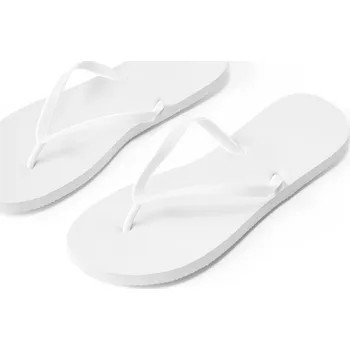 Dámské pantofle STRICKER Pohodlné pantofle s podrážkou z PE a páskem z PVC MAUPITI Velikost: 39, Barva: bílá