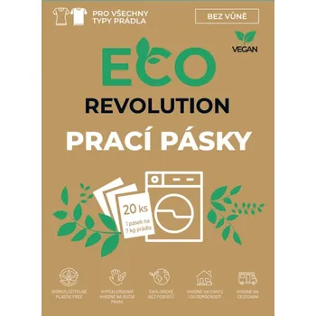 Prací prášek EcoRevolution Prací pásky bez vůně