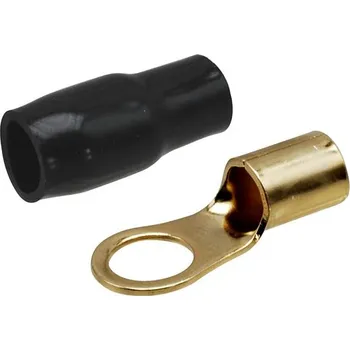 Kabelové oko ACV Kabelová oko zlaté pro kabel 16mm2 červená izolace 232458 + Prodloužená lhůta na vrácení zboží do 40 dnů