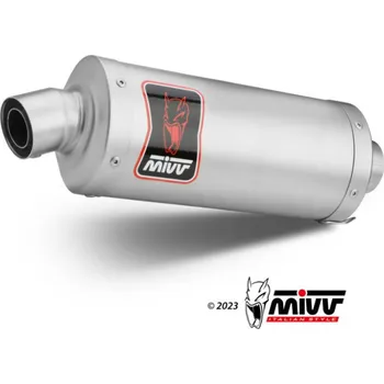 Motodíl Koncovka výfuku MIVV DAKAR KO.001.LDKX Nerez