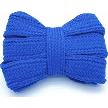 Tkaničky do bot Woodrow Široké tkaničky do tepláků bot kalhot mikiny * š: 2 cm - modré