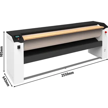 Pec na pizzu G.Gastro Elektrický mandl 2000 mm - 60 kg/h