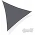 Stínicí plachta Springos Sail SN1056 stínicí sluneční plachta 4 x 4 x 4 m tmavě šedá