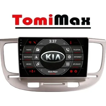 Auto Hi-Fi TomiMax Kia Rio Android 14 autorádio s WIFI, GPS, USB, BT HW výbava: 8 Core 4GB+64GB PX HIGH - Model auta: Kia Rio 2005-2011, Velikost obrazovky: Dotyková obrazovka: 9"