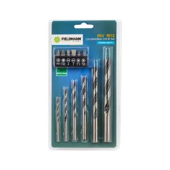 Příslušenství k vrtačce Fieldmann FDV 9012 Sada vrtáky+bity 12ks