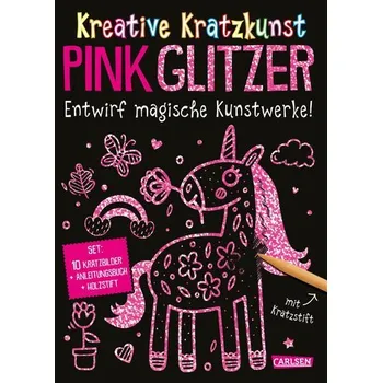 První čtění Kratzbilder für Kinder: Kreative Kratzkunst: Pink Glitzer - Poitier, Anton