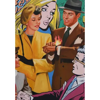 Obraz Pasta Oner Obraz na plátně 140 x 100 cm Time