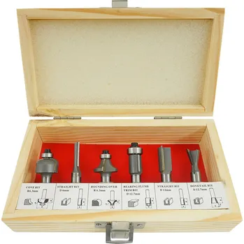 Fréza Frézy tvarové do dřeva 6 ks, Verke V05067