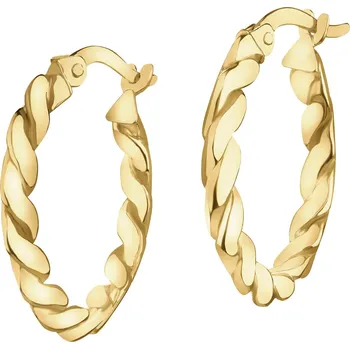 Náušnice Zlaté náušnice - kroužky, 19 mm - AP537-8233