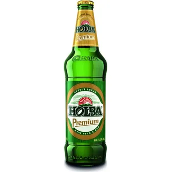 Pivo Holba 12% Premium - světlý ležák - pivovar Holba - 0.5 l