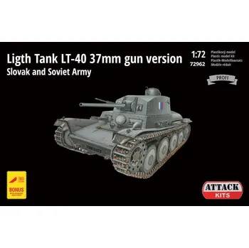 Plastikový model 1/72 LT-40 Light Tank machine gun version (PROFI)