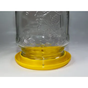 Krmítko do úlu na sklenici na med (twist uzávěr)