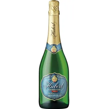 Víno Hubert Chardonnay - bílé šumivé víno brut 12,5% - 0.75L