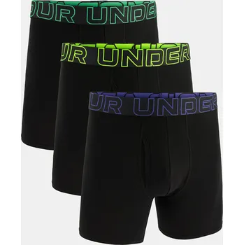Boxerky Pánské boxerky Under Armour M UA Perf Cotton (3ks) 1383889-002 Černá SM