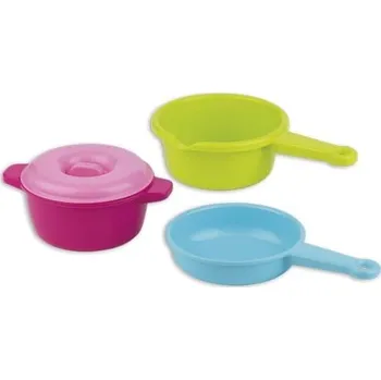 Dětská kuchyňka Androni Nádobí na vaření - 3 kusy