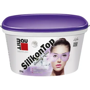 Fasádní barva Baumit SilikonTop silikonová omítka škrábaná 2 mm (kg)