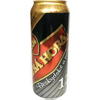 Pivo Lysá Hora 12° - světlý ležák 5.2% - pivovar Radas Collection Still s.r.o. - plech - 0.5L