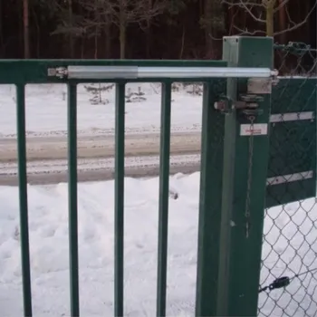 Zavírač dveří DICTATOR Technik Dveřní zavírač DIREKT II 150 mm, 400N, šedý, s příslušenstvím