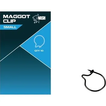 Návnadová surovina NASH - Klip na červy Maggot Clips Small