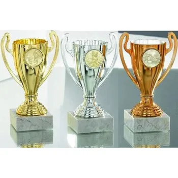 Kalich s uchy - Text: Žádný Výška: 13cm Barva: Zlatá