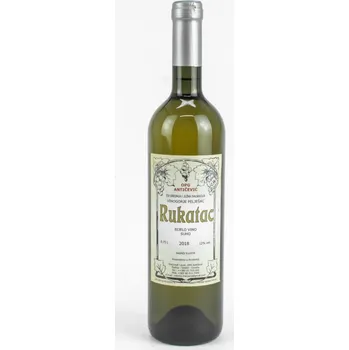 Rukatac - víno bílé 0.75l - 12,1% vinařství Antičevič, poloostrov Pelješac - Postup
