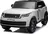 Dětské elektrické auto Range Rover 131 x 81 x 60, bílé