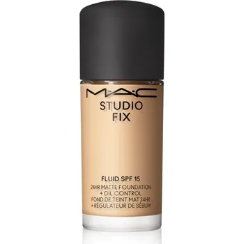 Make-up MAC Cosmetics Mini Studio Fix Fluid SPF 15 24HR Matte Foundation + Oil Control matující make-up SPF 15 odstín NC17 15 ml