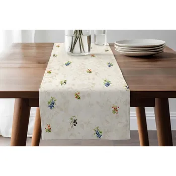 Povlečení DARRÉ Bavlněný běhoun Dary lesa - plody Velikost: 31 x 100