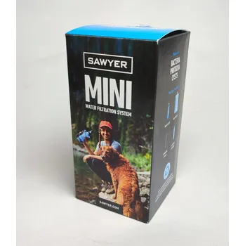 Outdoor vaření Filtr na vodu Black mini SAWYER SP128 - ochranné pouzdro