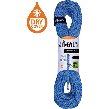 Lano BEAL Top Gun Unicore 10,5 mm Dry Cover Délka: 70 m 10,5mm, Blue