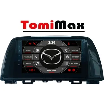 Autorádio TomiMax Mazda 6 GJ Android 14 autorádio s WIFI, GPS, USB, BT HW výbava: 4 Core 1GB+16GB LOW, Velikost obrazovky: Dotyková obrazovka: 9"