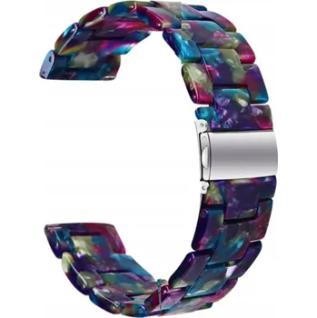 Ostatní příslušenství k chytrým hodinkám eses Řemínek z epoxidové pryskyřice - Vzorovaný barevný, 18 mm