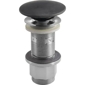 Sifon Sapho Umyvadlová výpust 5/4“, click-clack, betonová zátka, antracit, FG916