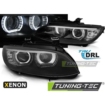 Přední světlomet XENON SVĚTLOMETY ANGEL EYES LED BLACK AFS pro BMW E92/E93 06-10