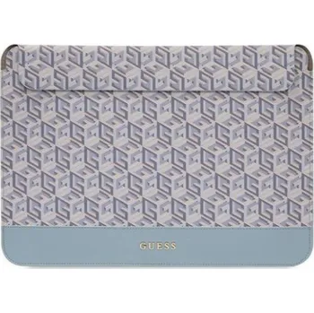 brašna na notebook Guess PU G Cube Computer Sleeve 16" Blue Mimořádně stylová a vkusná kolekce ochranných obalů na notebooky byla vytvořena pro lidi, kteří potřebují ochranné příslušenství s módním vzhledem. Kolekce G