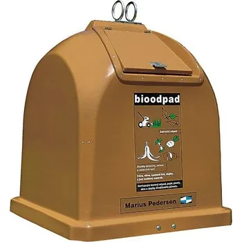 Popelnice Sklolaminátový kontejner - BIO - 1,1 m3