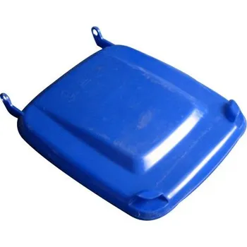 Popelnice Víko k plastové popelnici 240 lt. - plastové nádobě - modré