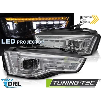 Přední světlomet LED SVĚTLOMETY LED CHROME SEQ pro AUDI A5 11-16