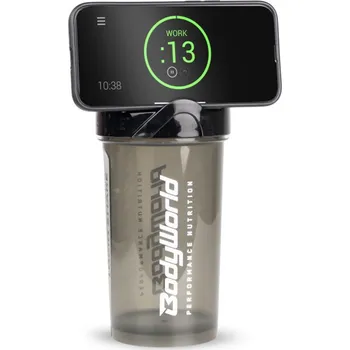 Shaker BodyWorld Elite Tripod Šejker 700 ml, bílá