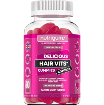 Nutrigums Delicious Hair Vits Complex 60 žvýkacích želé