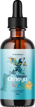 Přírodní produkt BrainMax Vegan Omega Kids 90 ml