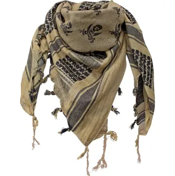 Šátek Šátek SHEMAGH LEBKY COYOTE/ČERNÝ