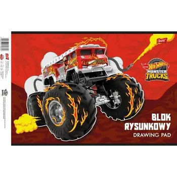 Dětské zboží St.Majewski Kreslící blok Hot Wheels