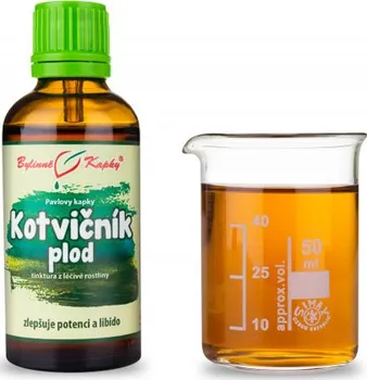 Přírodní produkt Bylinné kapky s.r.o. Kotvičník plod tinktura 50 ml