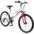 Dětské kolo Olpran Falcon SUS Lady 24" 2024 bílé/růžové
